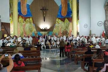 Concierto de Los Faycanes en la iglesia de Schamann/TA.